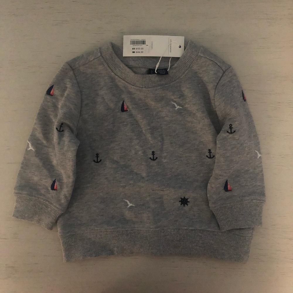 Nautical sweater 6-12months